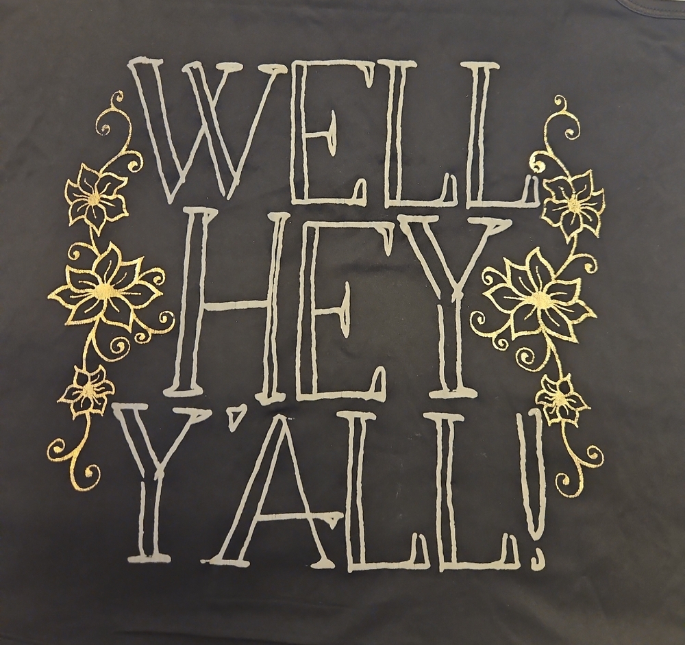 Soffe Black and Gold Muscle Tee